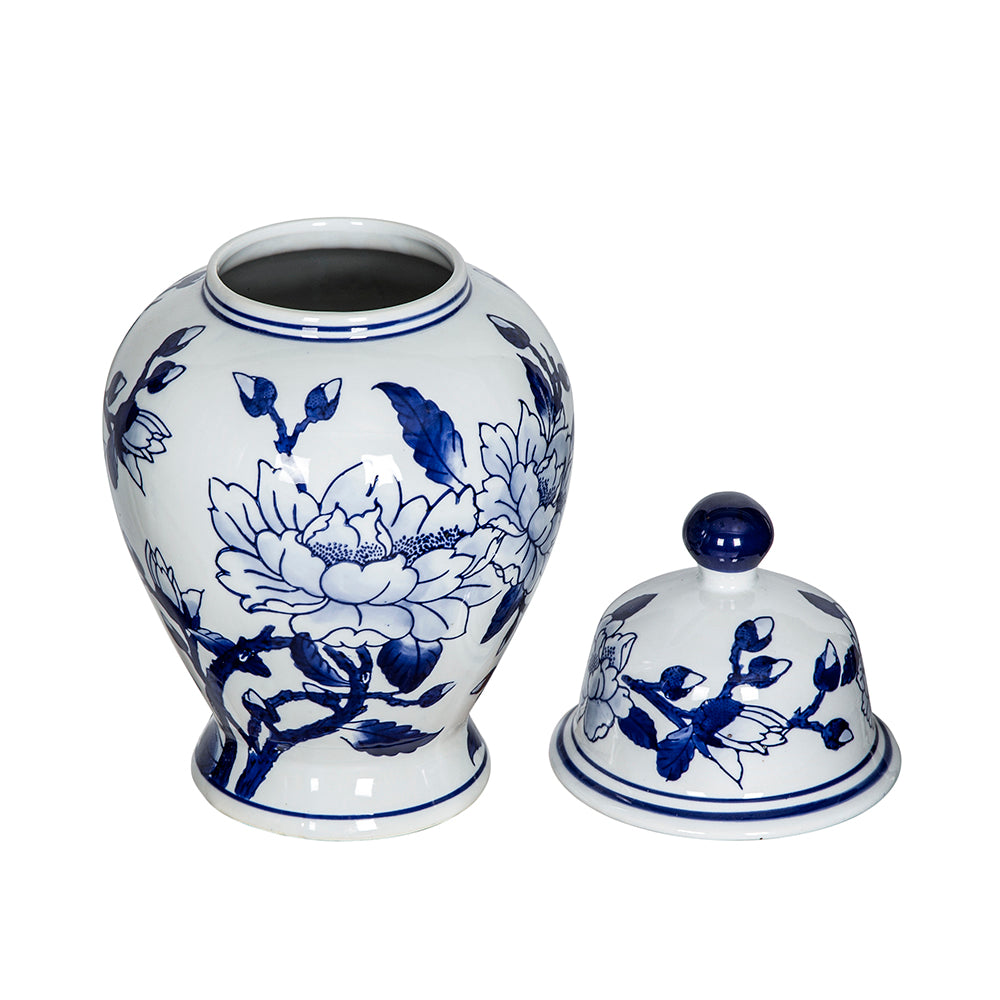 Magnolia Ginger Jar Medium 36.5cm Porcelain Decorative Home Accent