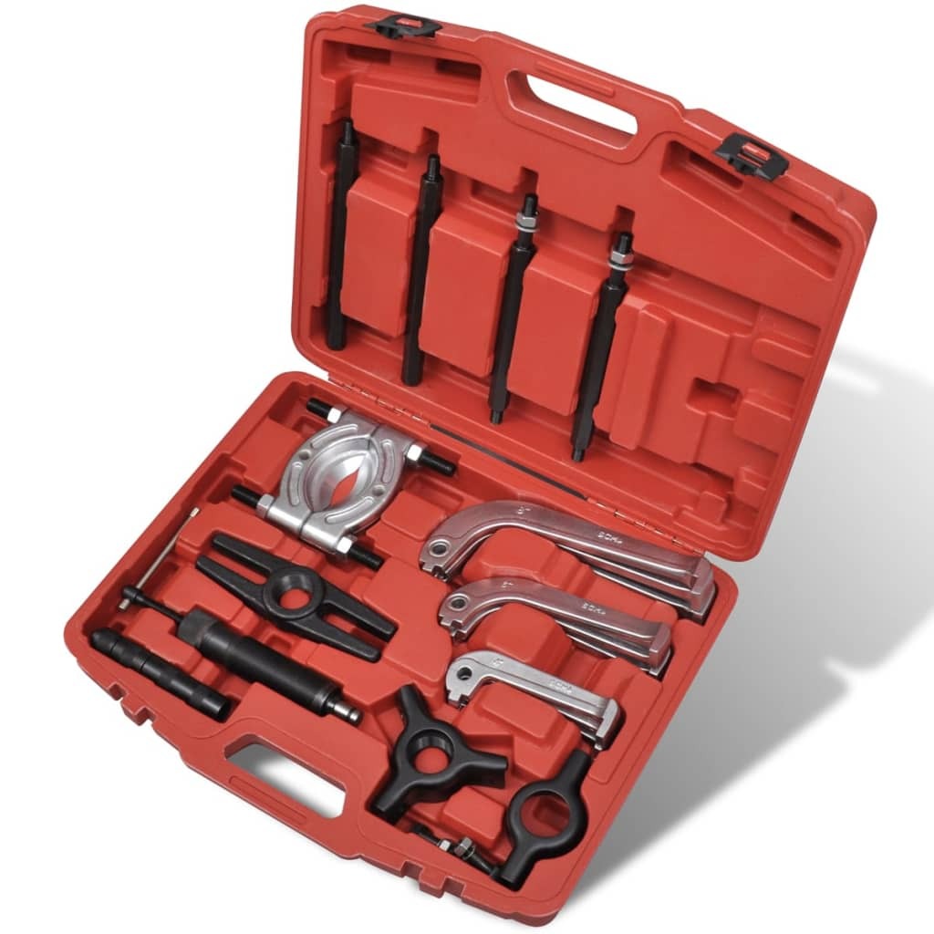 Hydraulic Bearing Puller Separator Tool Set 25pcs Gear Pulley Removal Kit