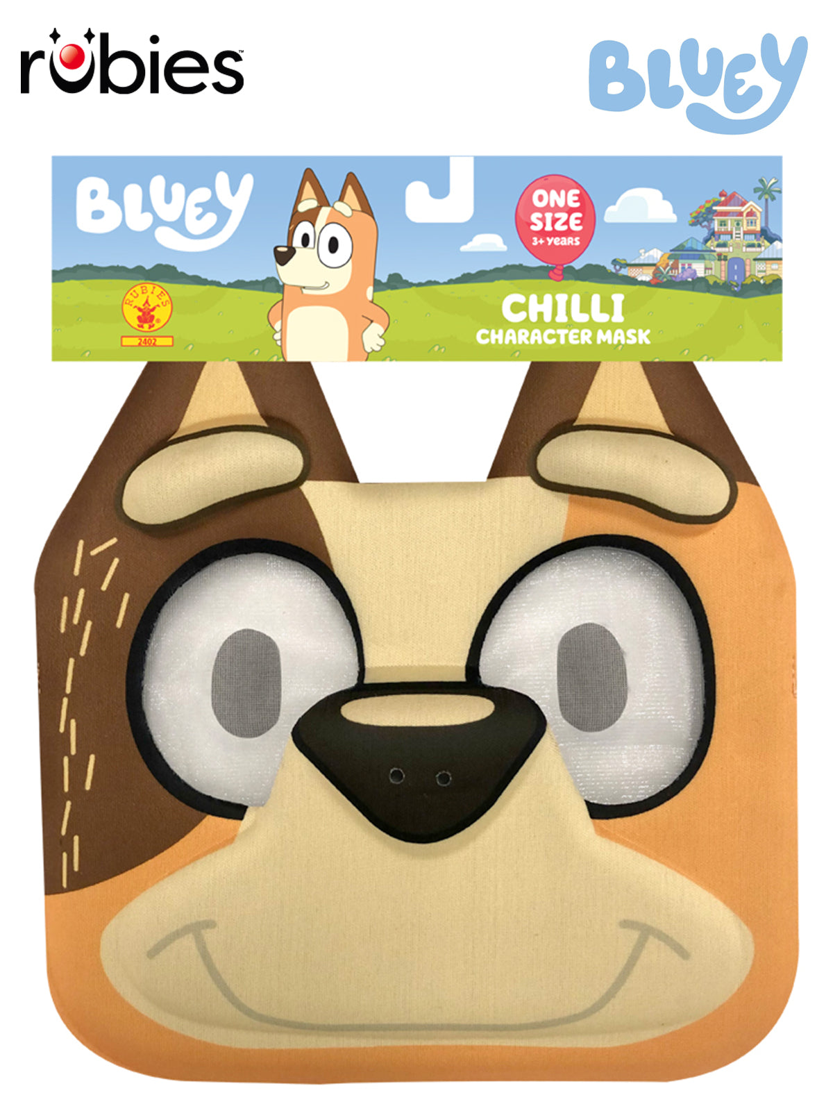 Bluey Chilli Eva Face Mask Osfm