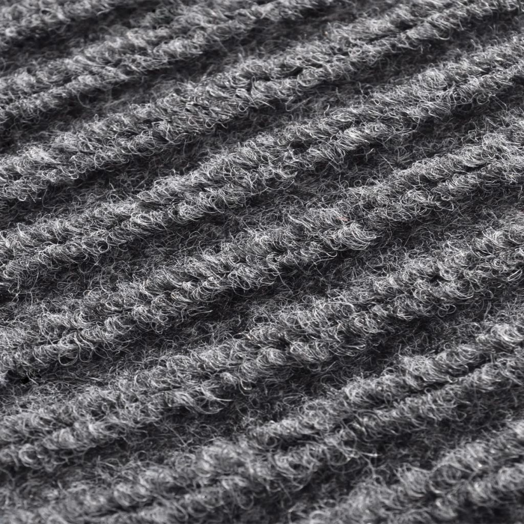 Door Mat Grey 90 x 60 cm PVC