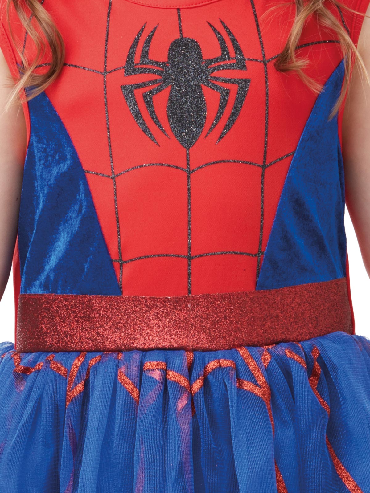 Spider Girl Costume for Kids Tutu Dress with Eye Mask Superhero Outfit