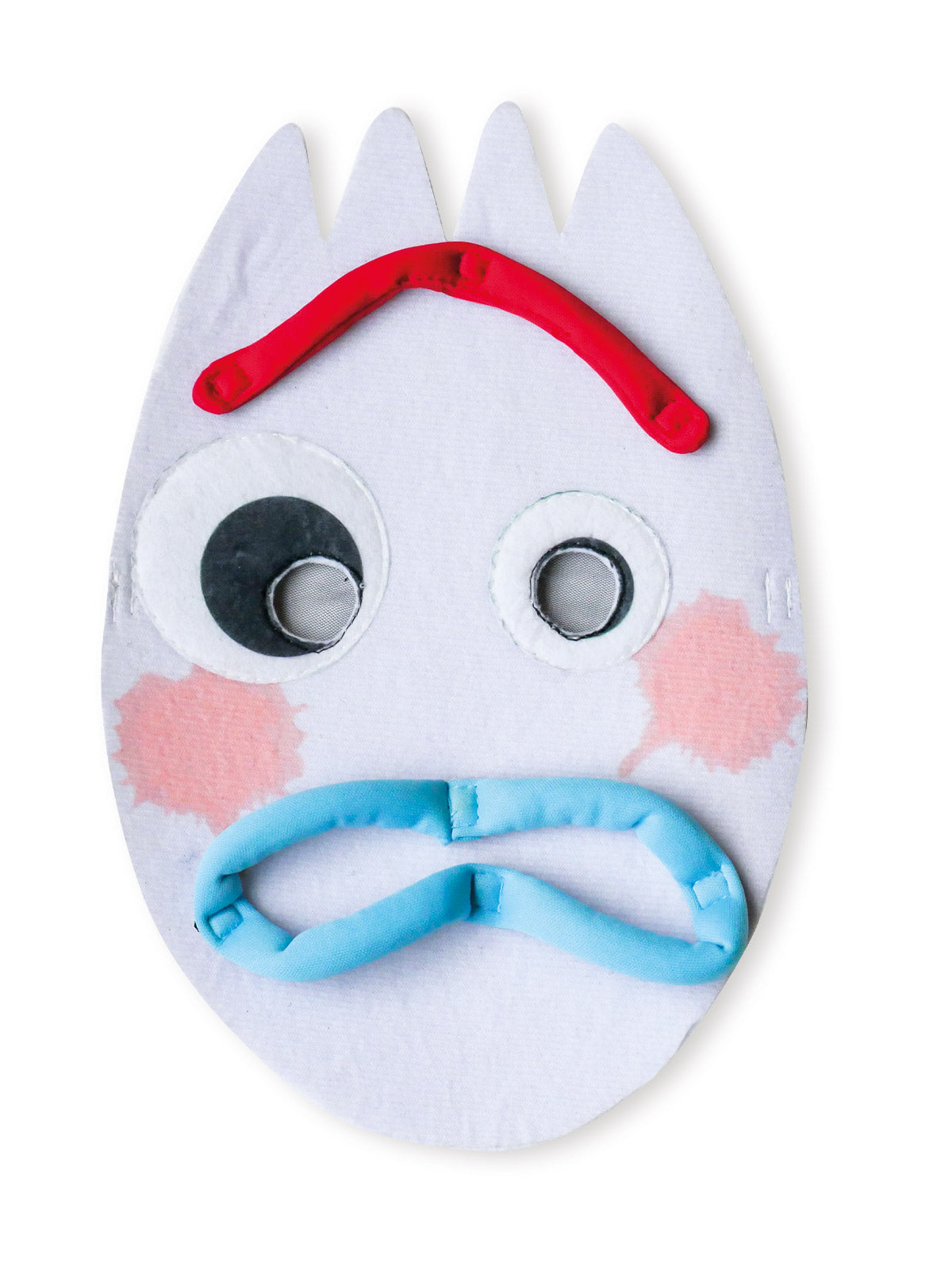 Forky Toy Story 4 Kids Costume with Printed Jumpsuit Gloves Mask and Foot Covers