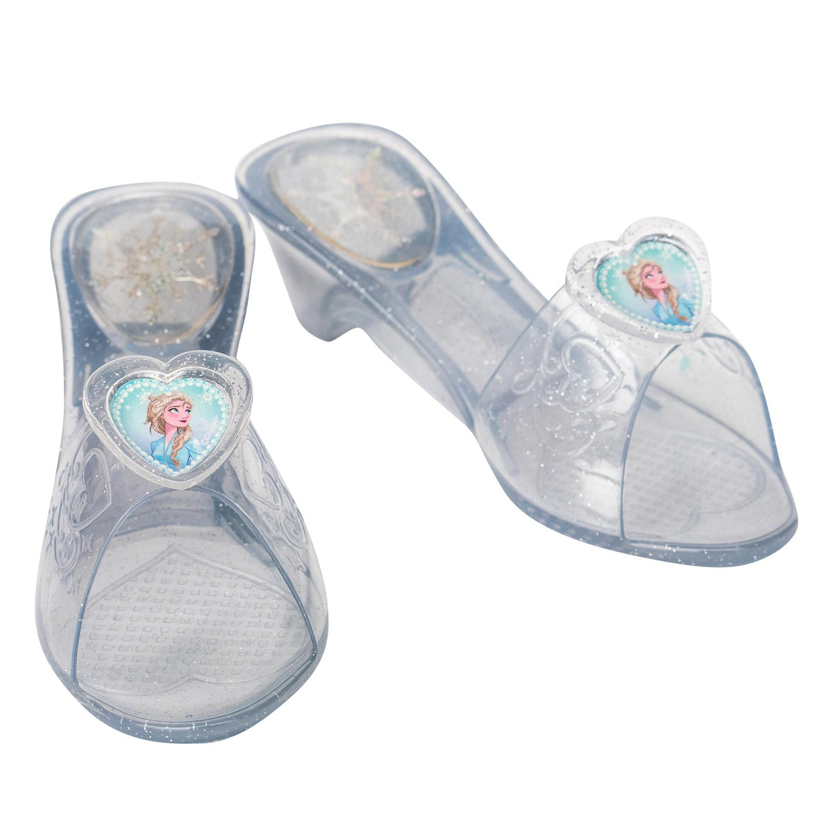 Frozen 2 Elsa Jelly Shoes for Girls Princess Dress Up Costume Accessory Blue