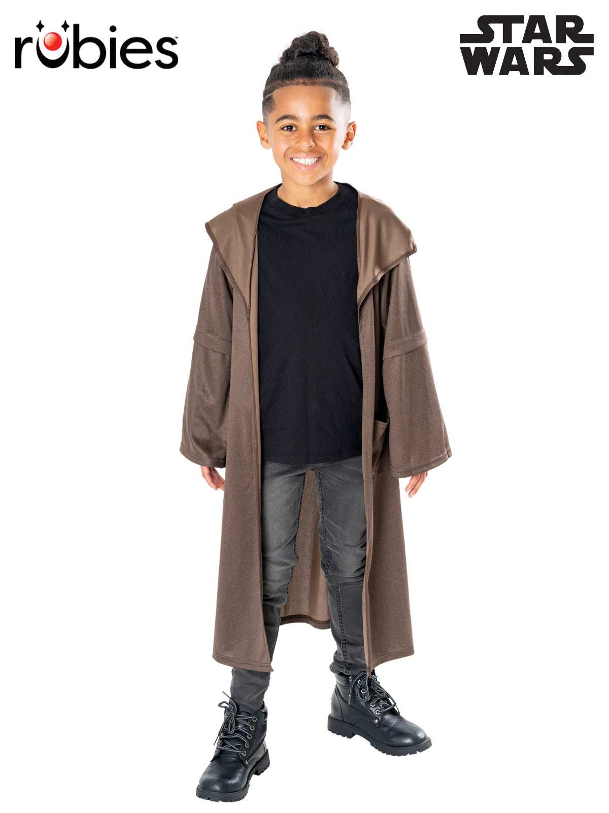 Obi Wan Kenobi Child Jedi Robe Accessory Set with Hooded Cloak