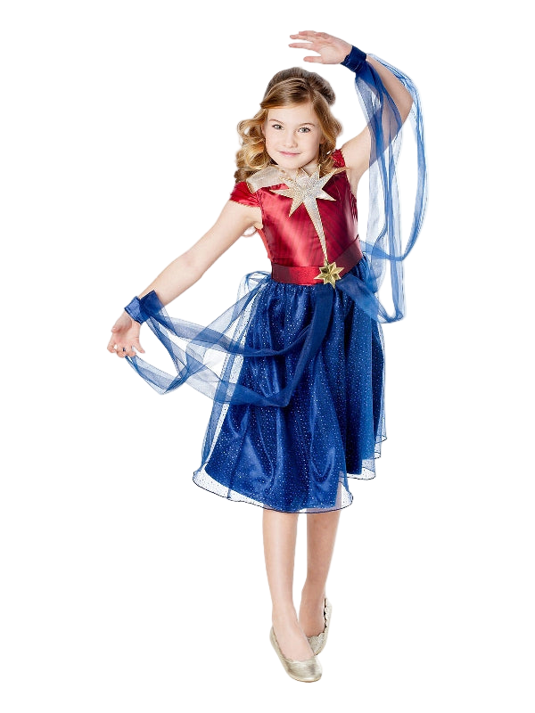 Captain Marvel The Marvels Dress Child