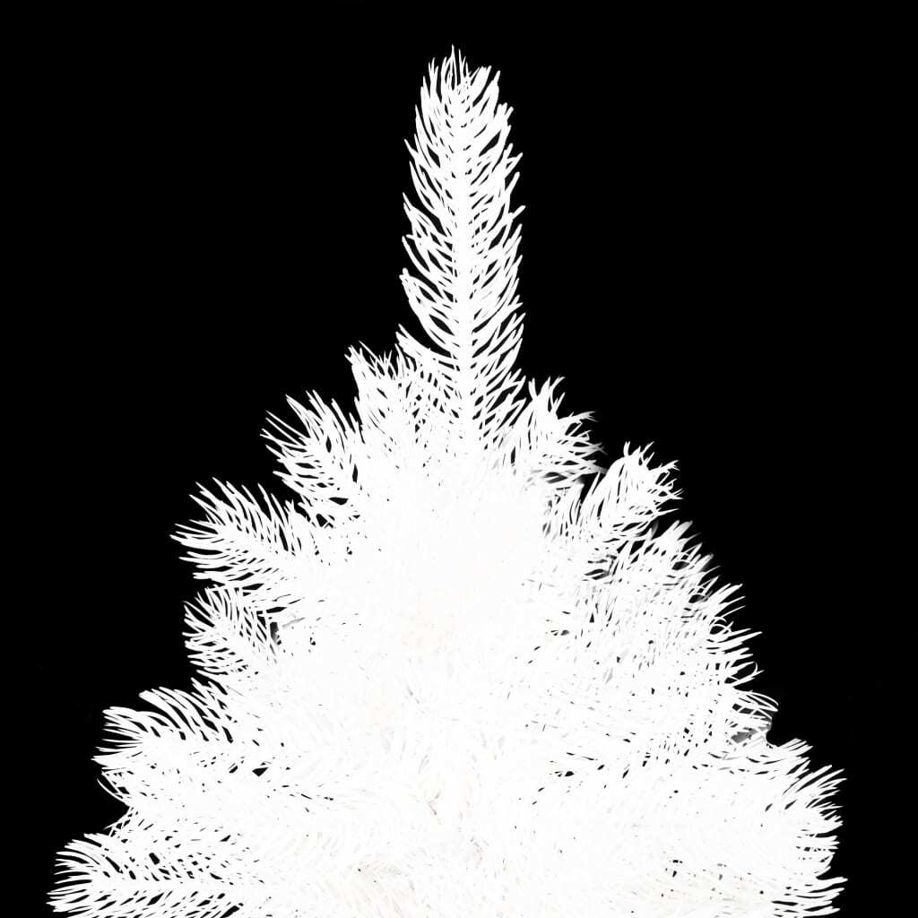 Artificial Pre-lit Christmas Tree White 240 cm