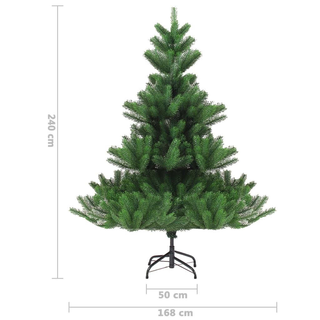 Nordmann Fir Artificial Pre-lit Christmas Tree Green 240 cm