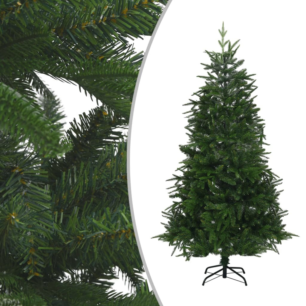 Artificial Pre-lit Christmas Tree Green 240 cm PVC&PE