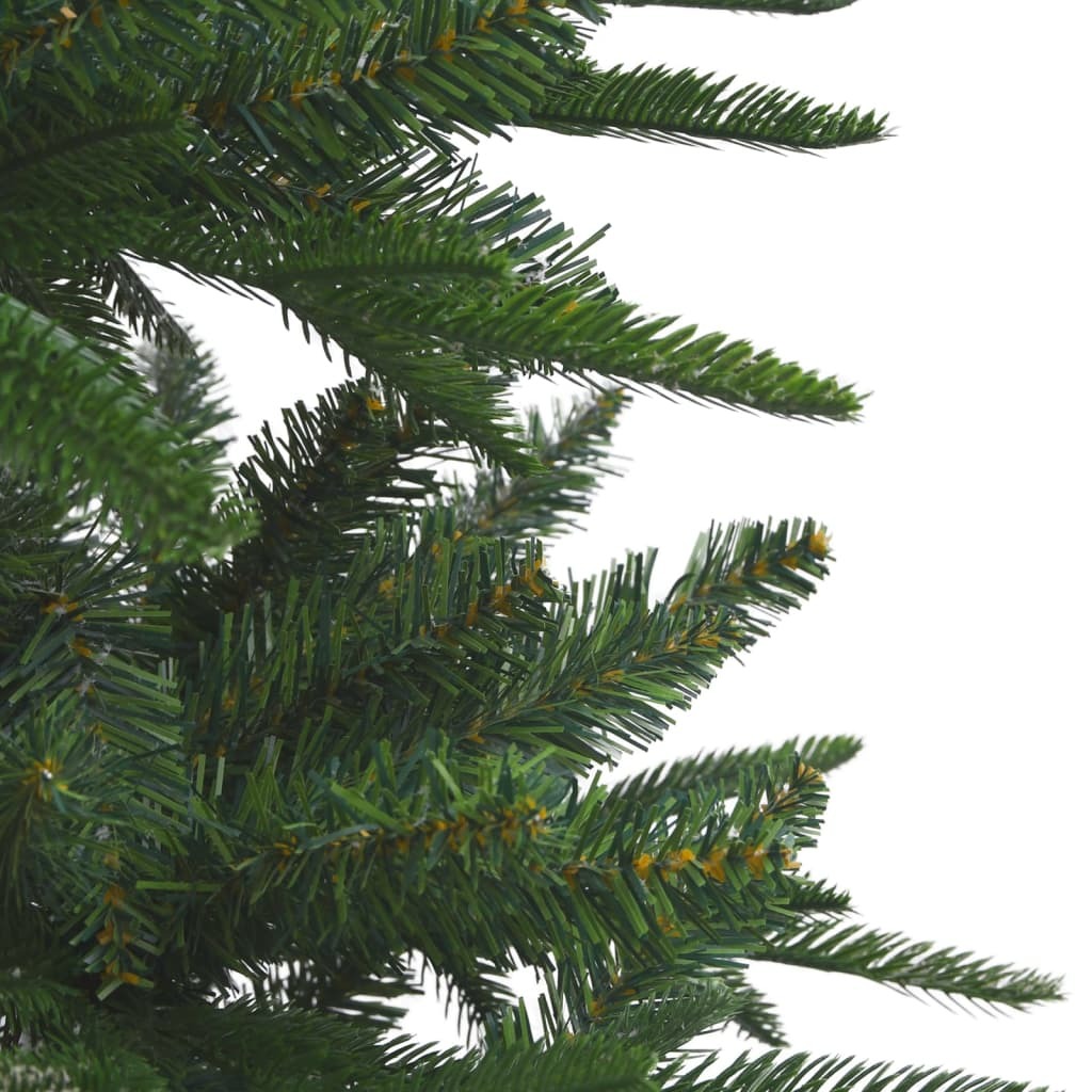 Artificial Pre-lit Christmas Tree Green 240 cm PVC&PE