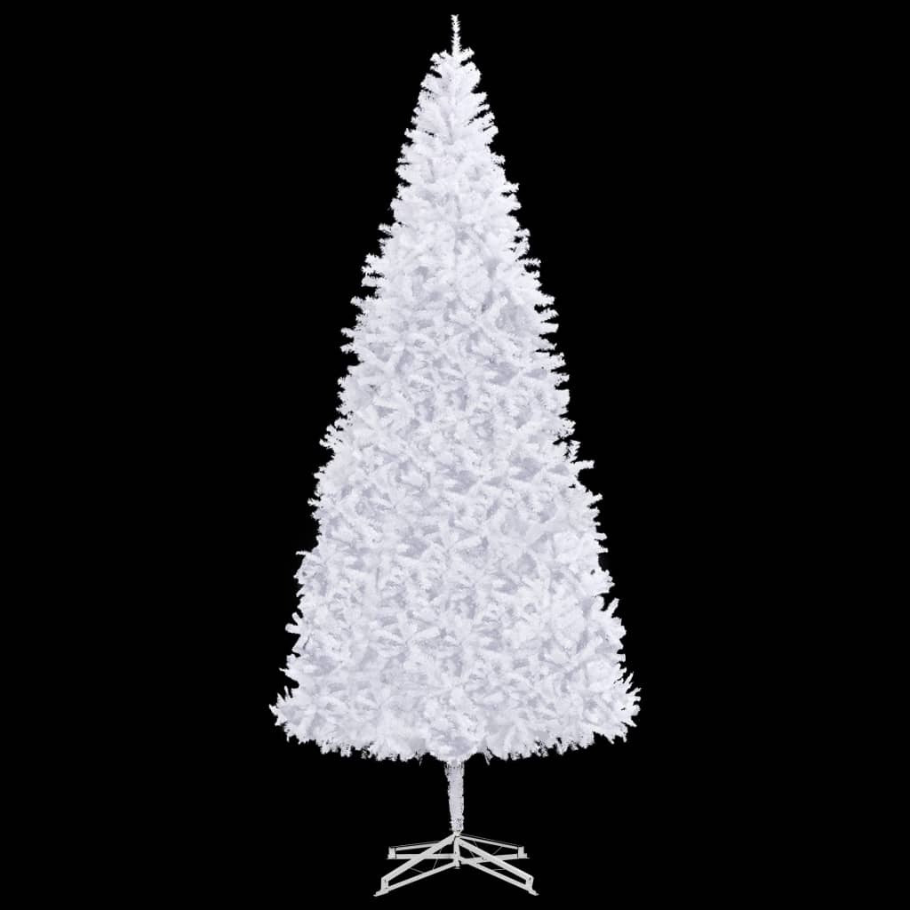 Artificial Pre-lit Christmas Tree with Ball Set 500 cm White