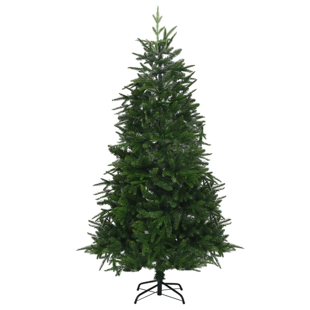 Artificial Christmas Tree LEDs&Ball Set Green 240 cm PVC&PE