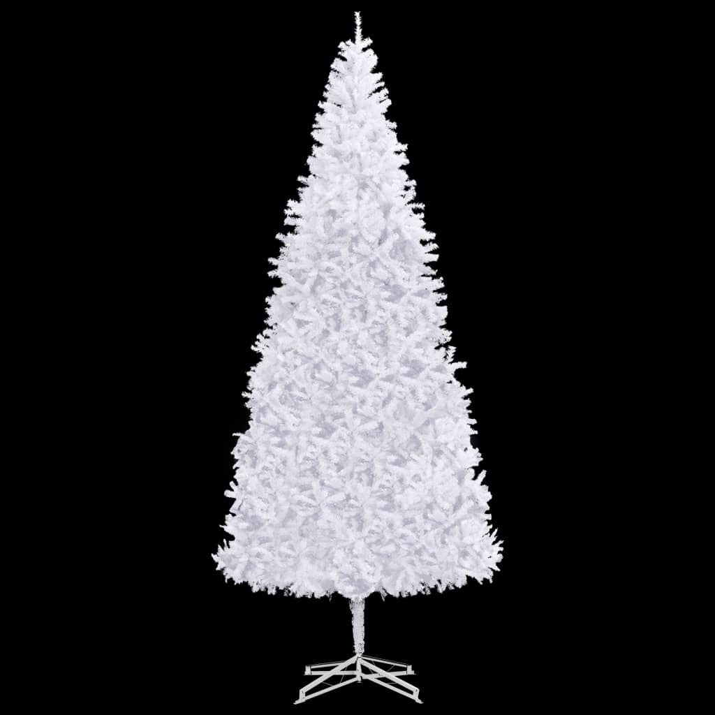 Artificial Pre-lit Christmas Tree with Ball Set 500 cm White