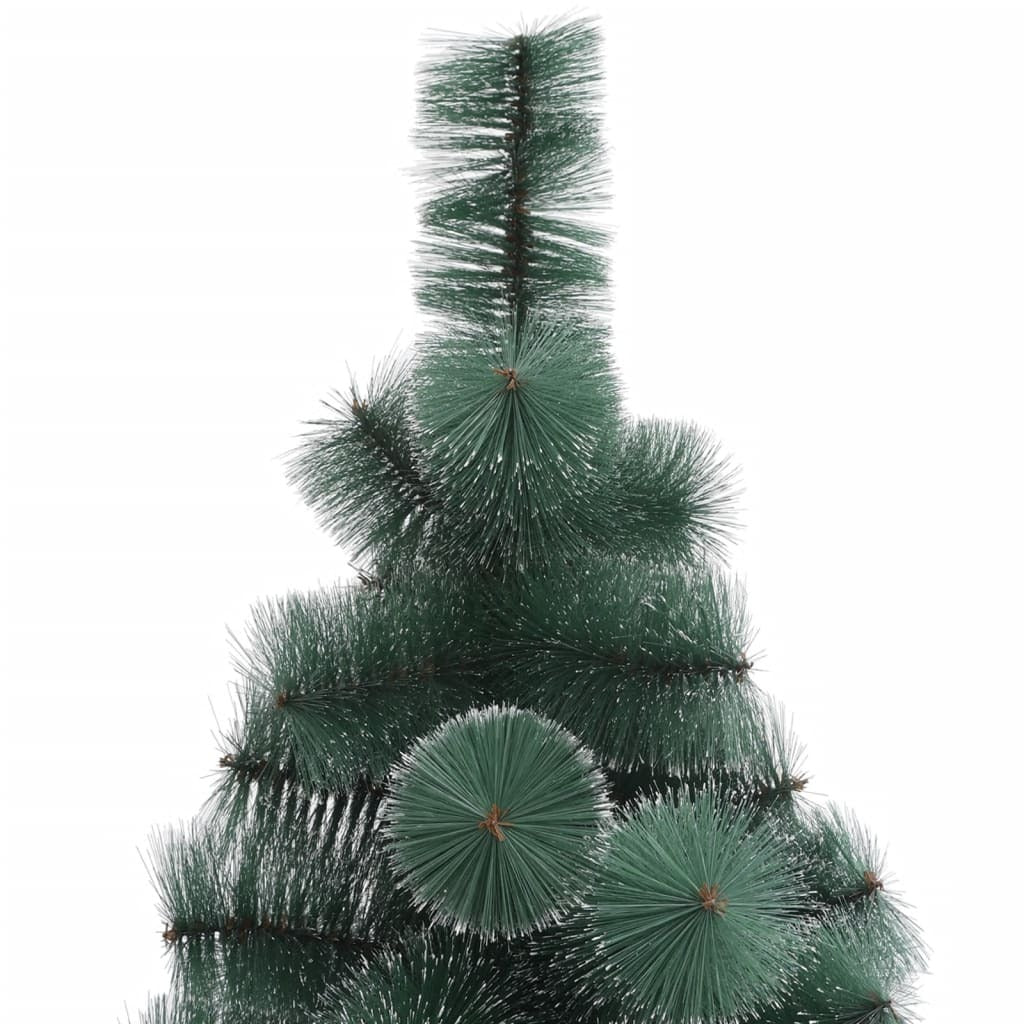 Artificial Christmas Tree LEDs&Ball Set Green 150 cm PVC&PE