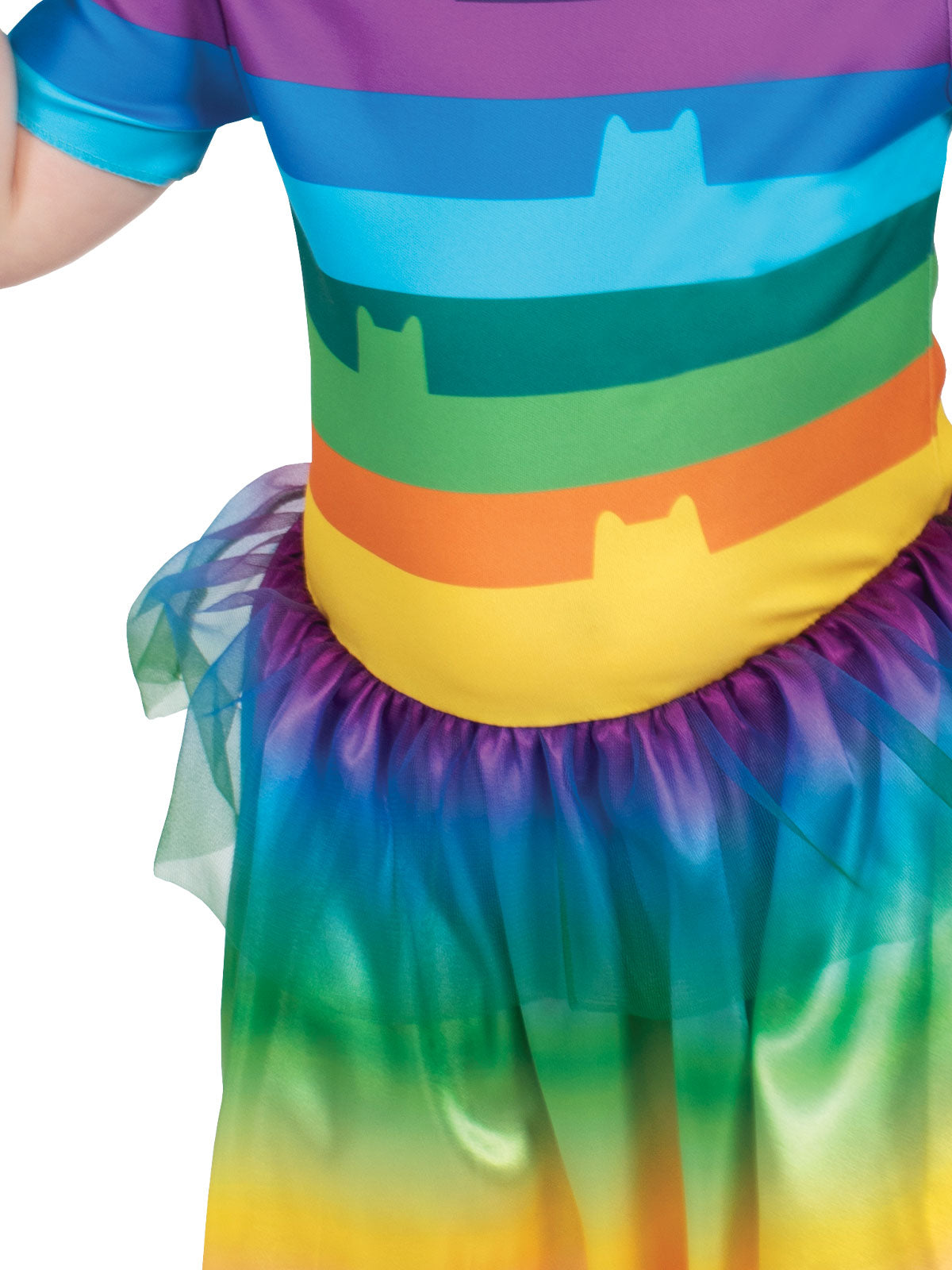 Gabby Rainbow Tutu Kids Costume from Gabby's Dollhouse with Dress