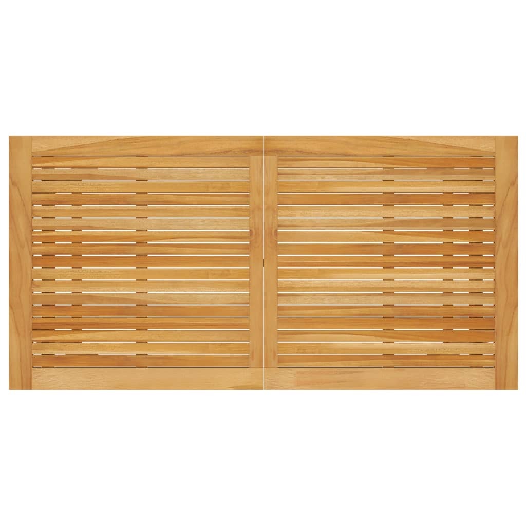 Garden Dining Table Solid Acacia Wood Oil Finish Indoor Outdoor Furniture