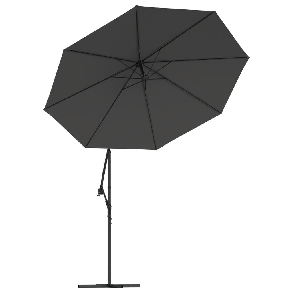 Replacement Cantilever Umbrella Fabric UV Protective Polyester 350cm Anthracite