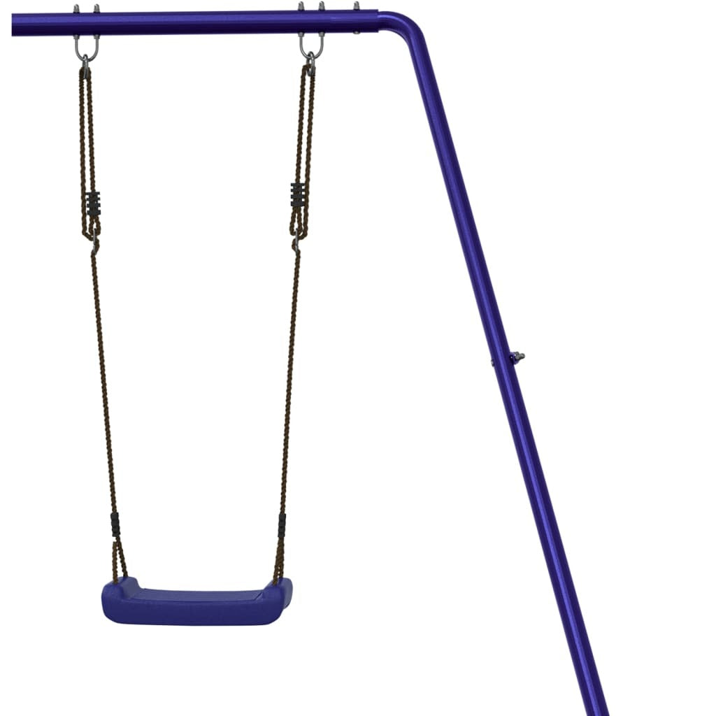 Outdoor Playset Climbing Solid Douglas Wood Frame Slide Double Swing