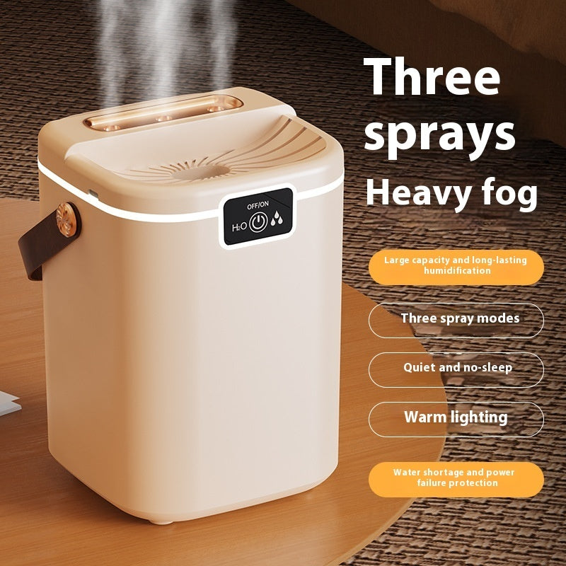 Bedroom Humidifier for Household Use – Large Spray Volume and Purified Air