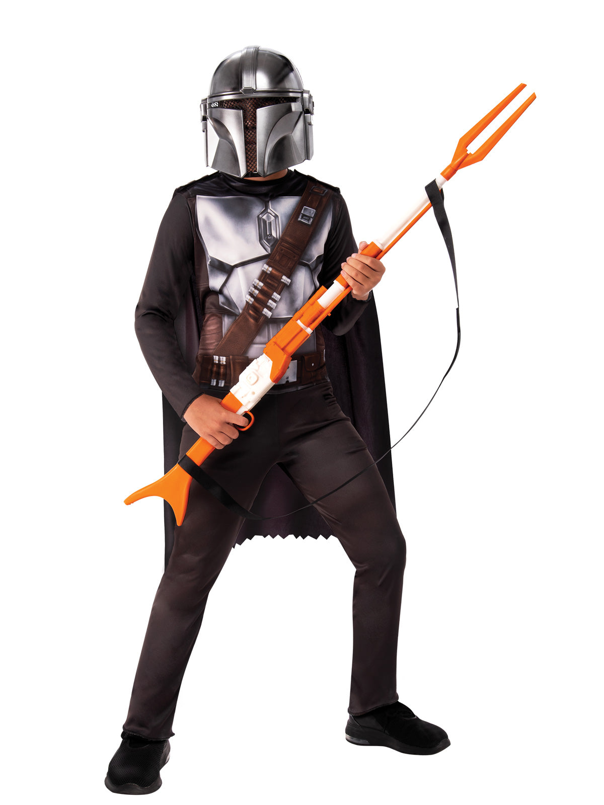 Star Wars The Mandalorian Deluxe Kids Costume with Cape and Mask