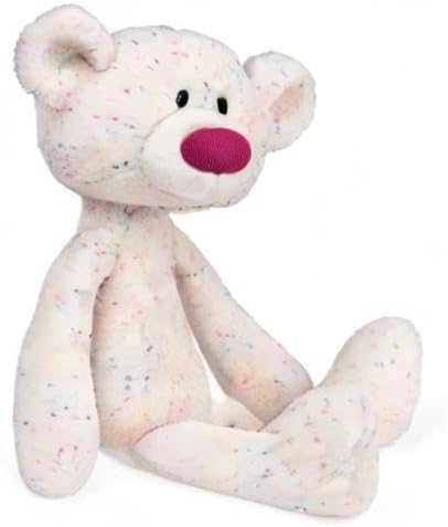 Gund Toothpick Confetti Teddy Bear Kids Soft Toy – 38 cm – White