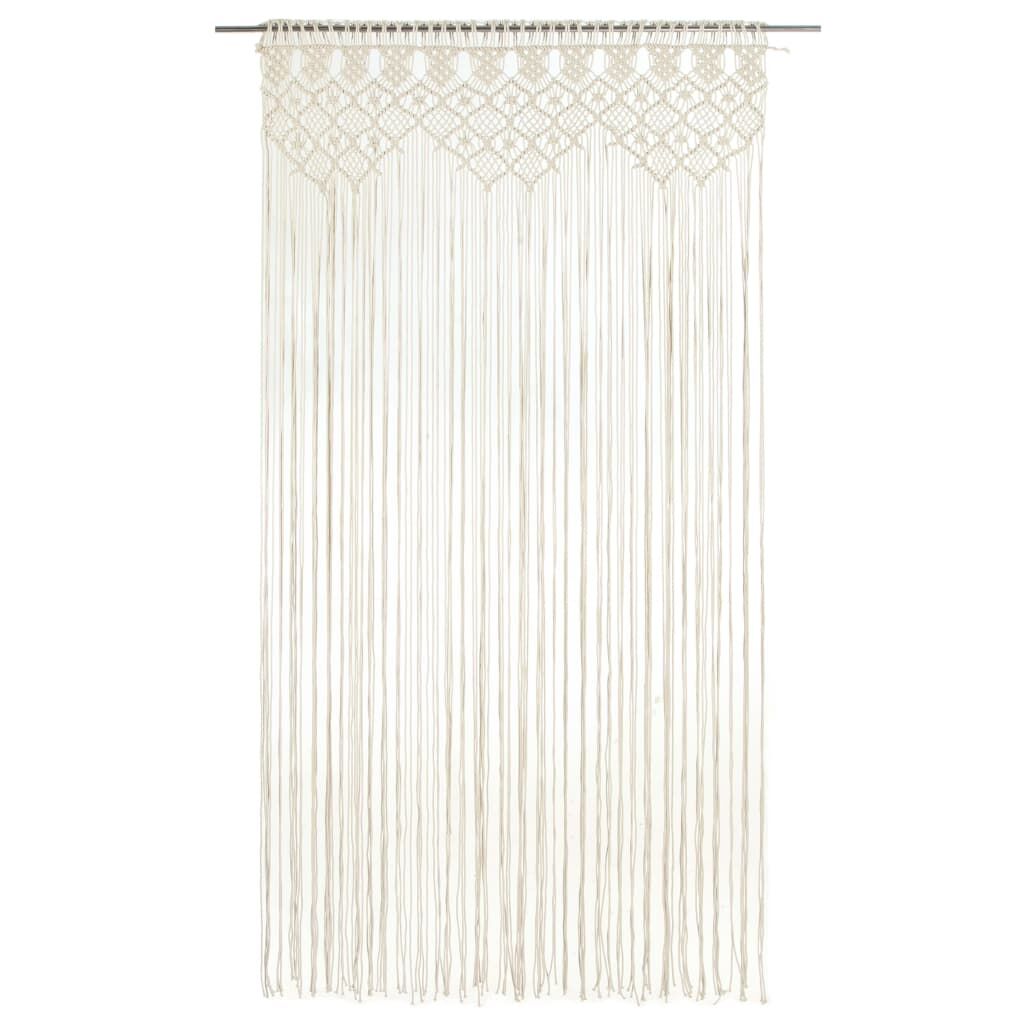 Macrame Curtain 140x240 cm Cotton