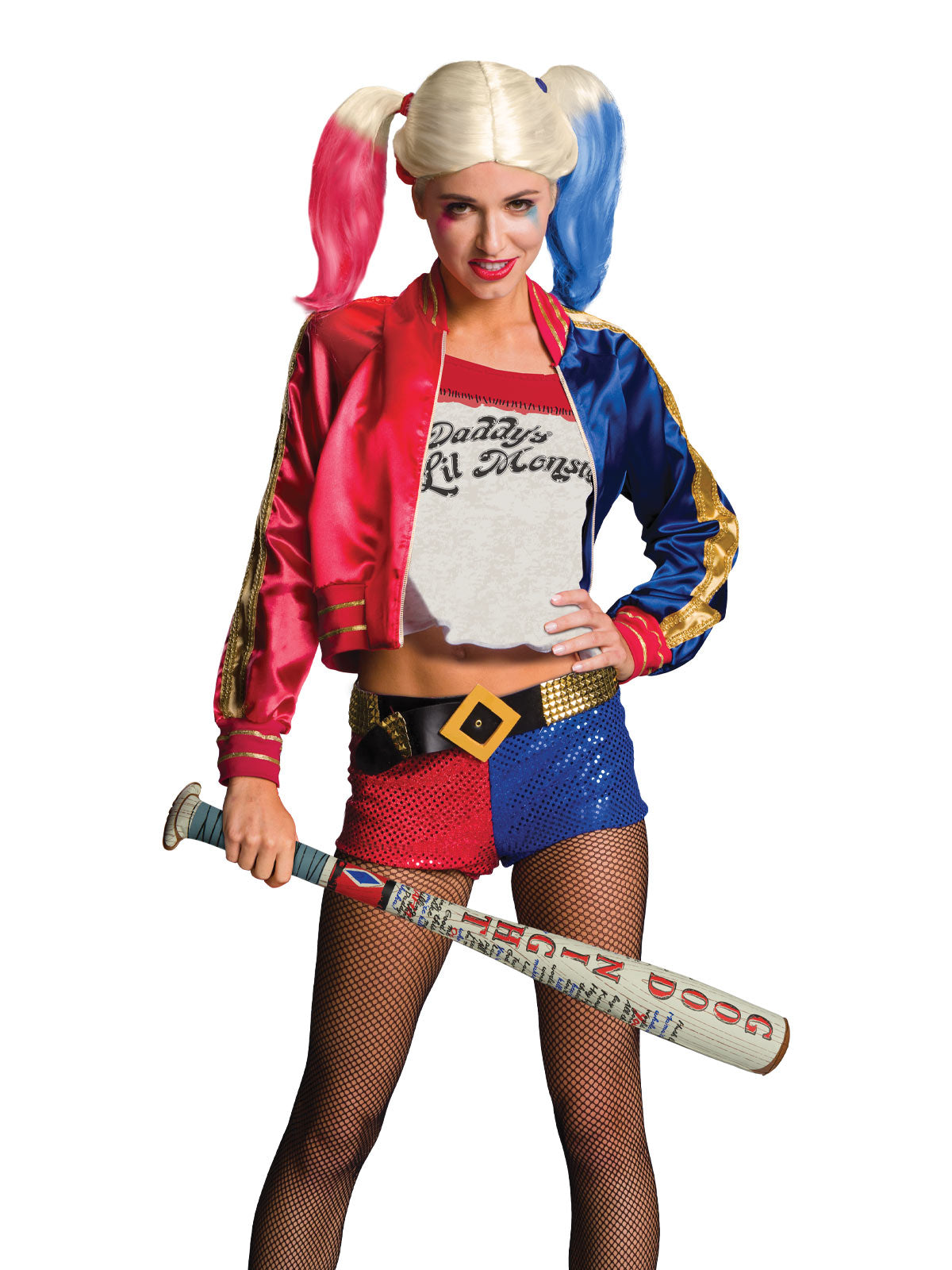 Harley Quinn 76cm Inflatable Bat Toy Weapon with “Good Night” Print