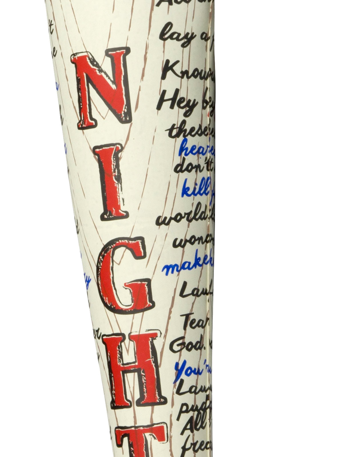 Harley Quinn 76cm Inflatable Bat Toy Weapon with “Good Night” Print