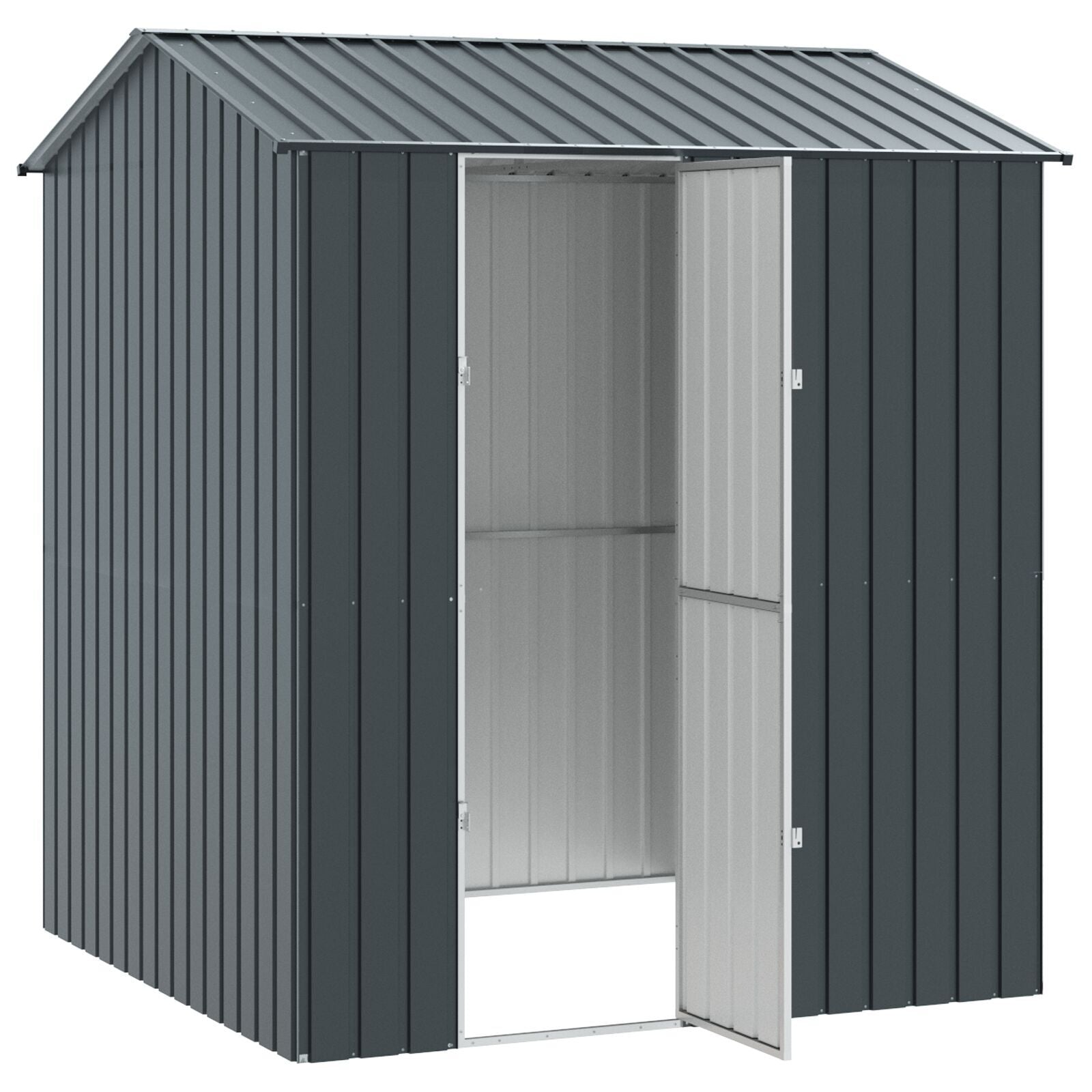 Bird Cage Galvanised Steel Outdoor Anthracite 215x210x247cm