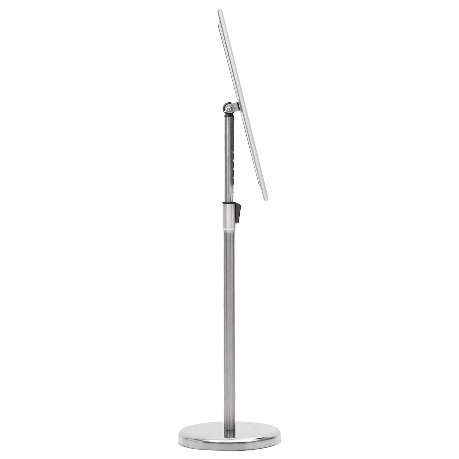 Poster Stands 2 pcs Silver 32.7 x 24 x 108 cm Aluminium