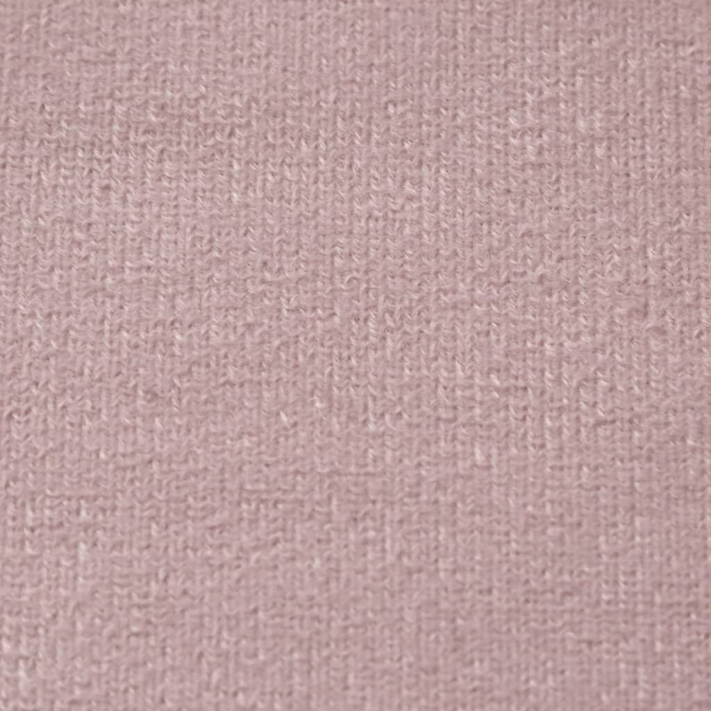 Kids' Sofa Bed 2-Seater Pink Soft Plush