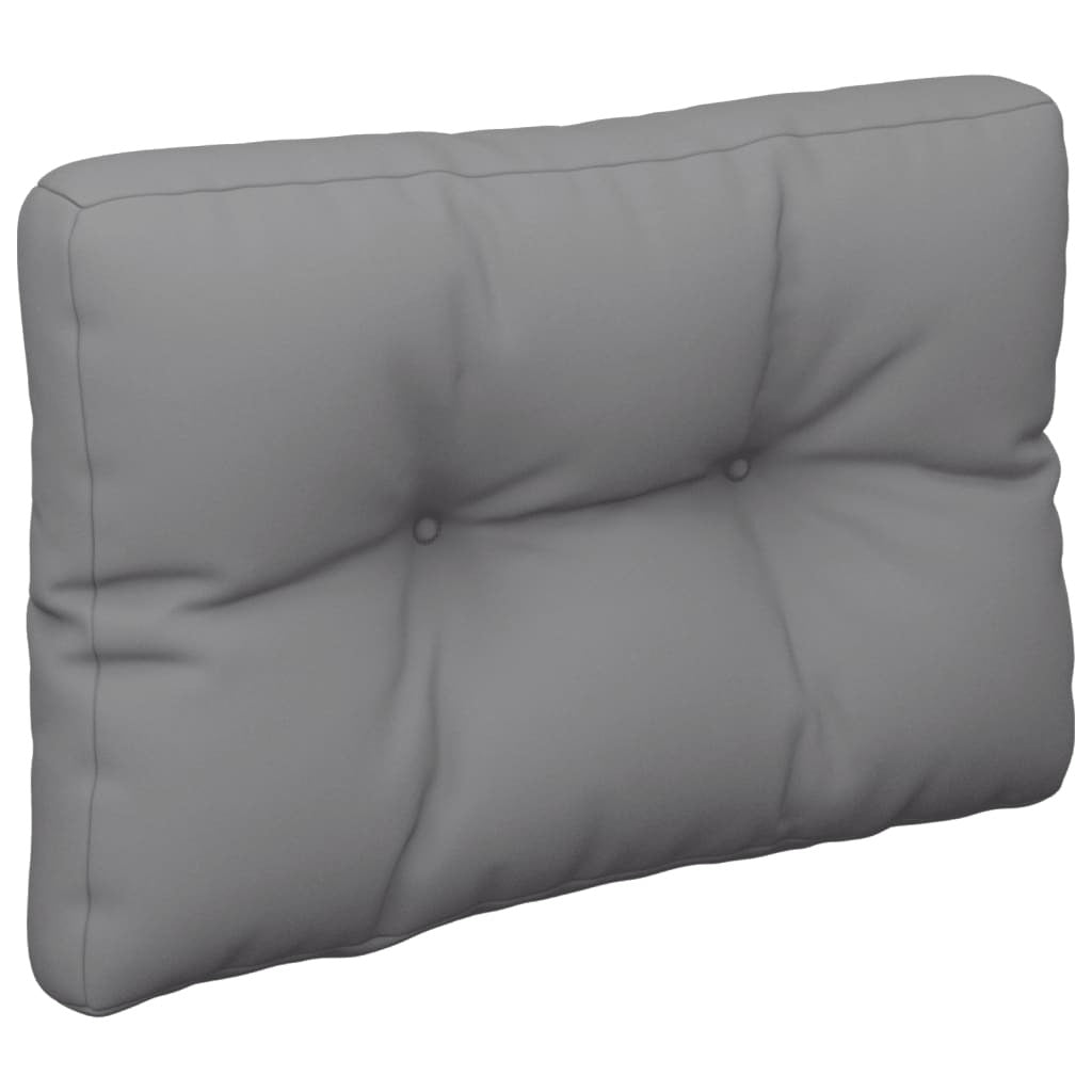 Pallet Cushions 2pcs Polyester Fabric Water Resistant Outdoor Patio Grey