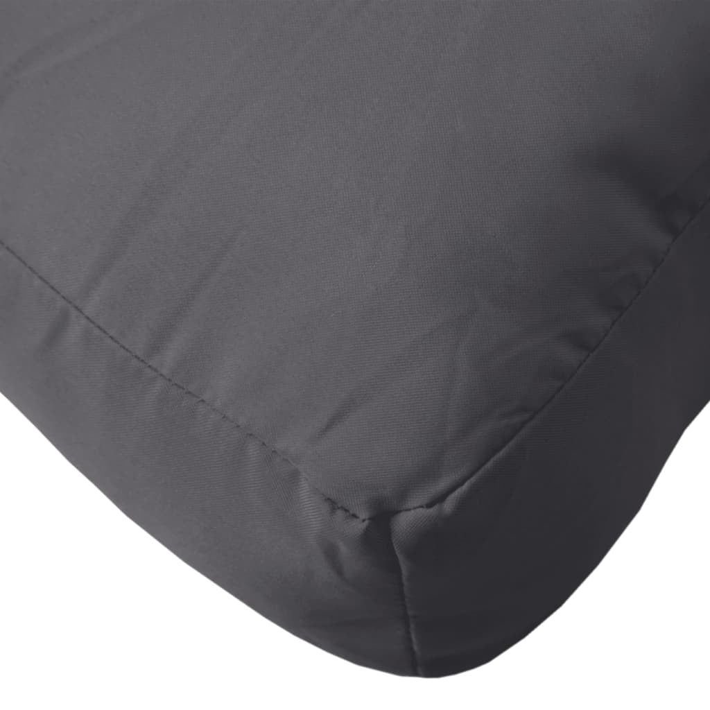 Pallet Cushions 2pcs Oxford Fabric Water Resistant Outdoor Patio Seat Anthracite