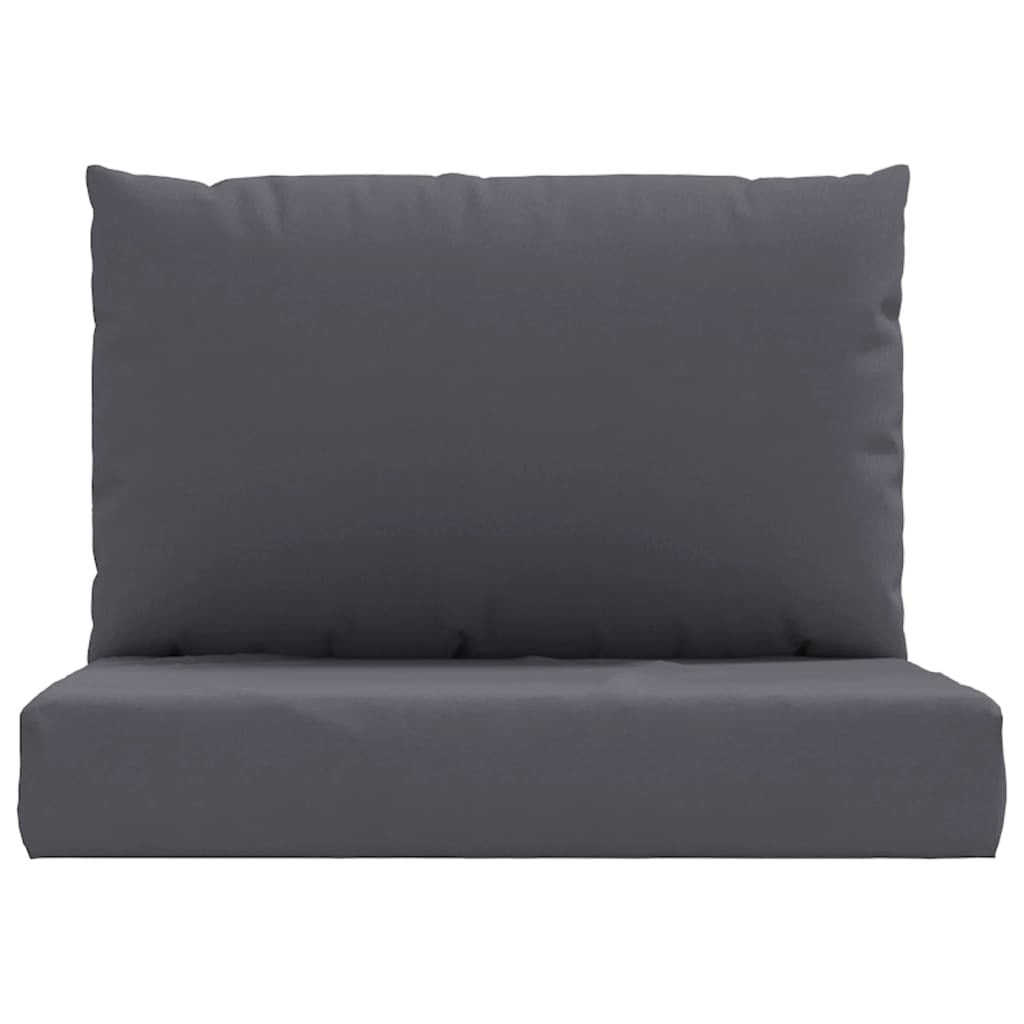 Pallet Cushions 2pcs Oxford Fabric Water Resistant Outdoor Patio Seat Anthracite