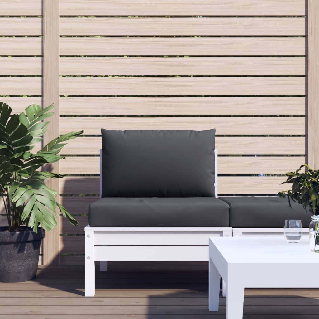 Pallet Cushions 2pcs Oxford Fabric Water Resistant Outdoor Patio Seat Anthracite