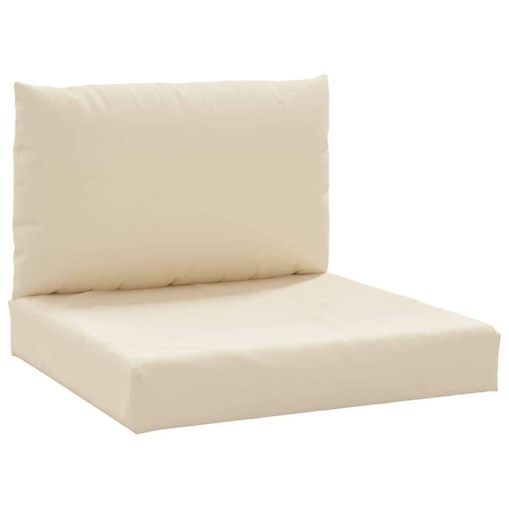 Pallet Cushions 2pc Oxford Fabric Water Resistant Outdoor Patio Seat Beige