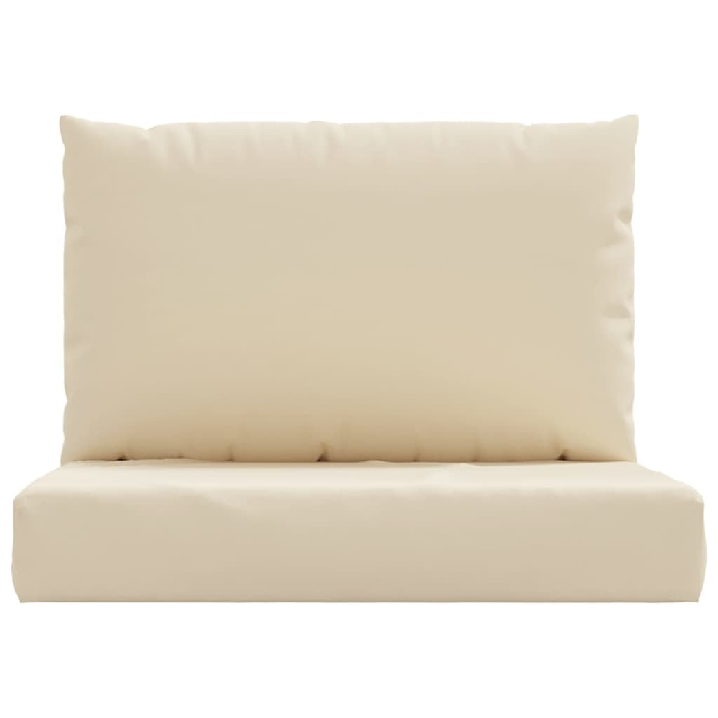 Pallet Cushions 2pc Oxford Fabric Water Resistant Outdoor Patio Seat Beige