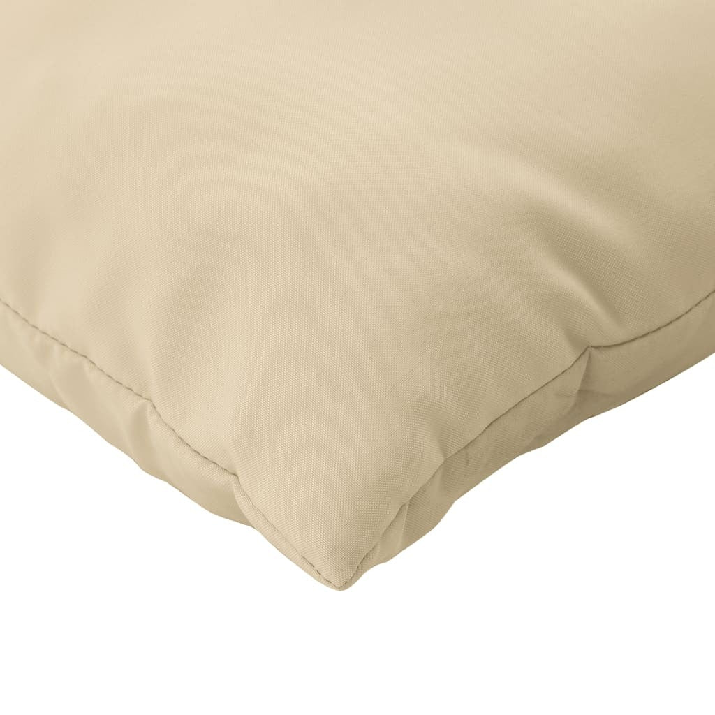 Pallet Cushions 2pc Oxford Fabric Water Resistant Outdoor Patio Seat Beige