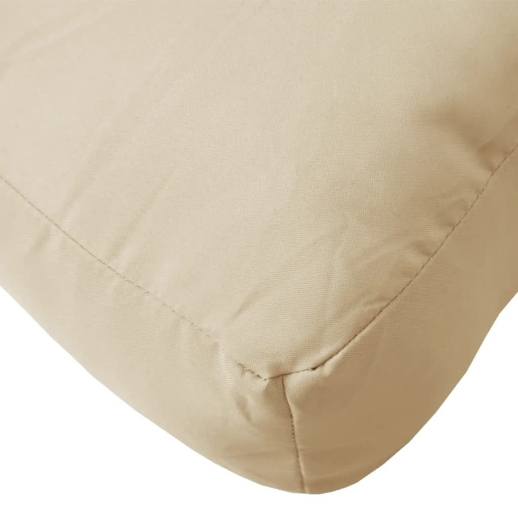 Pallet Cushions 2pc Oxford Fabric Water Resistant Outdoor Patio Seat Beige