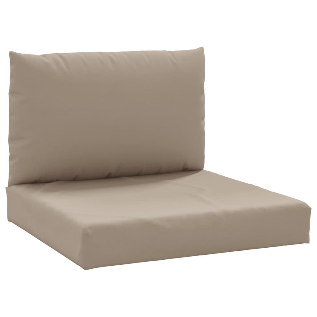 Pallet Cushions 2pc Oxford Fabric Water Resistant Outdoor Patio Seat Taupe
