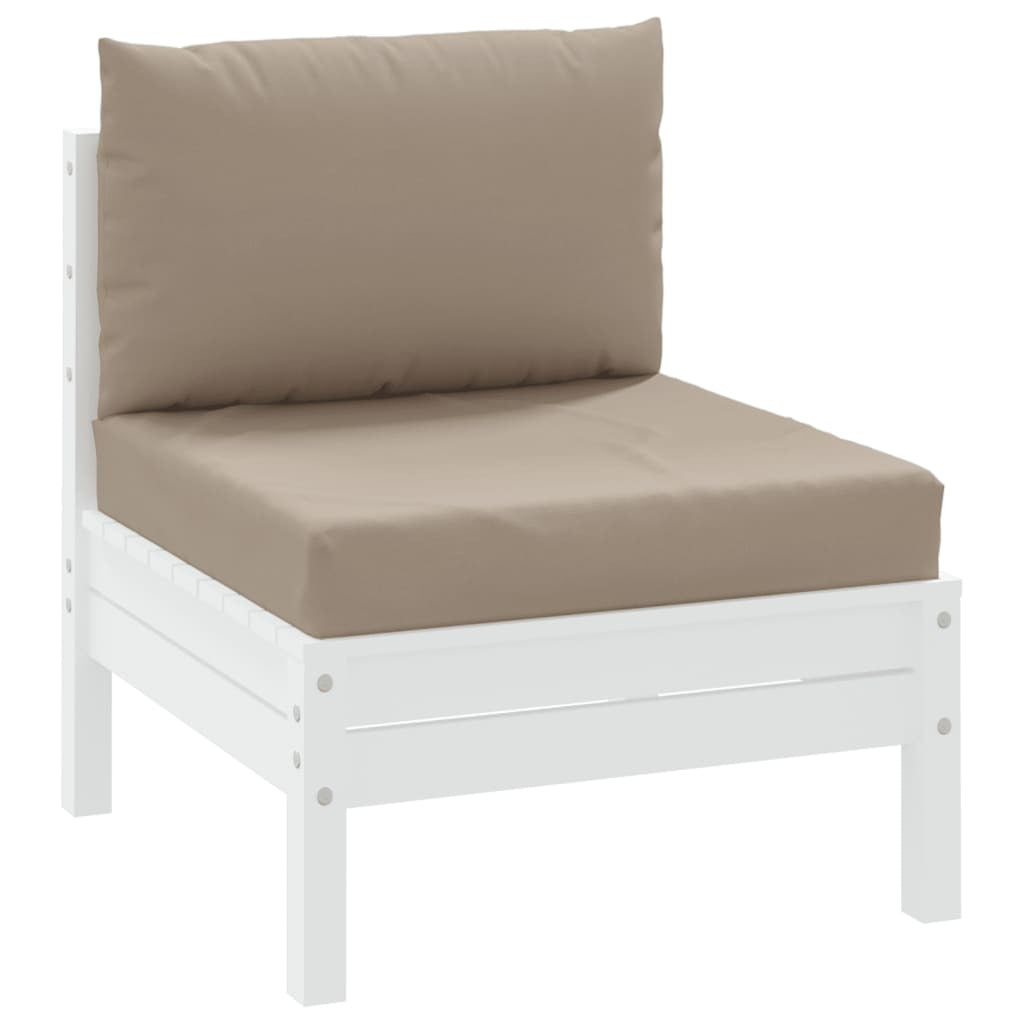Pallet Cushions 2pc Oxford Fabric Water Resistant Outdoor Patio Seat Taupe