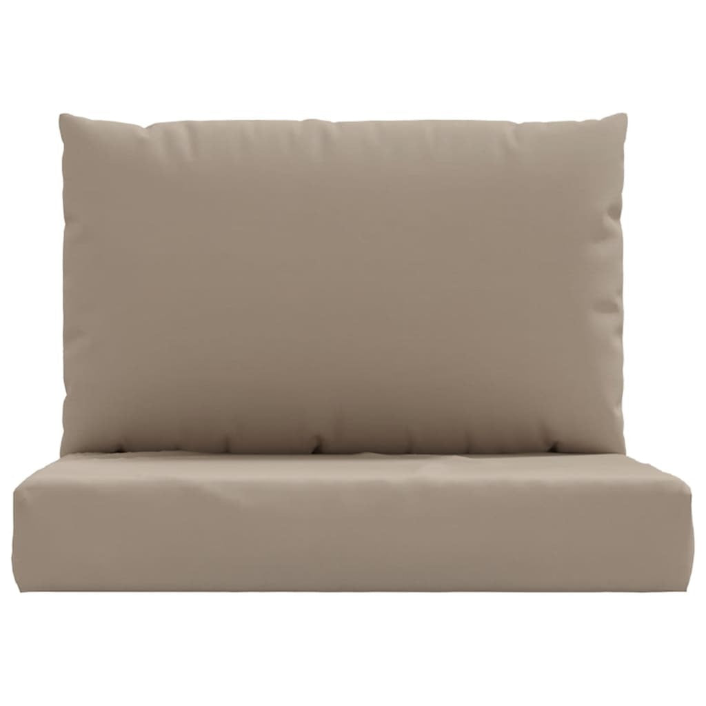 Pallet Cushions 2pc Oxford Fabric Water Resistant Outdoor Patio Seat Taupe