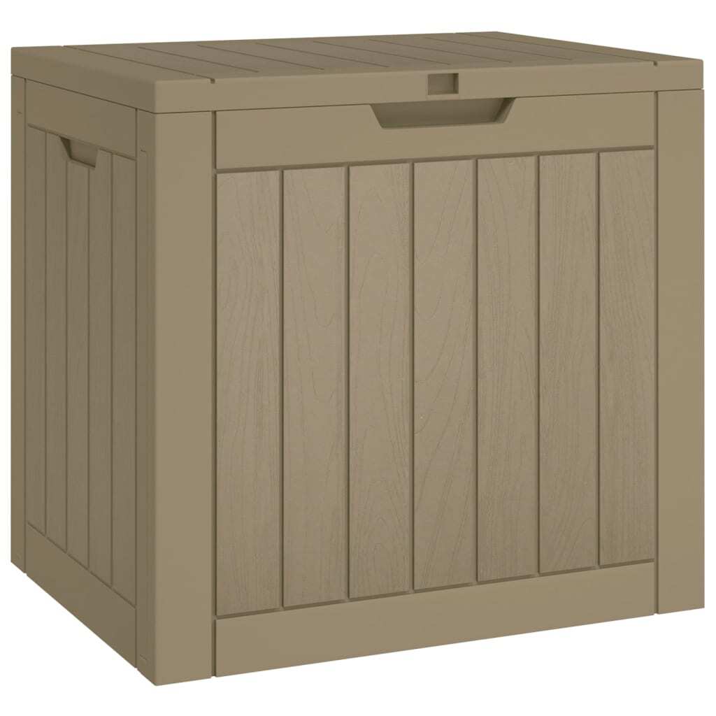 Garden Storage Box Grey 55.5x43x53 cm Polypropylene