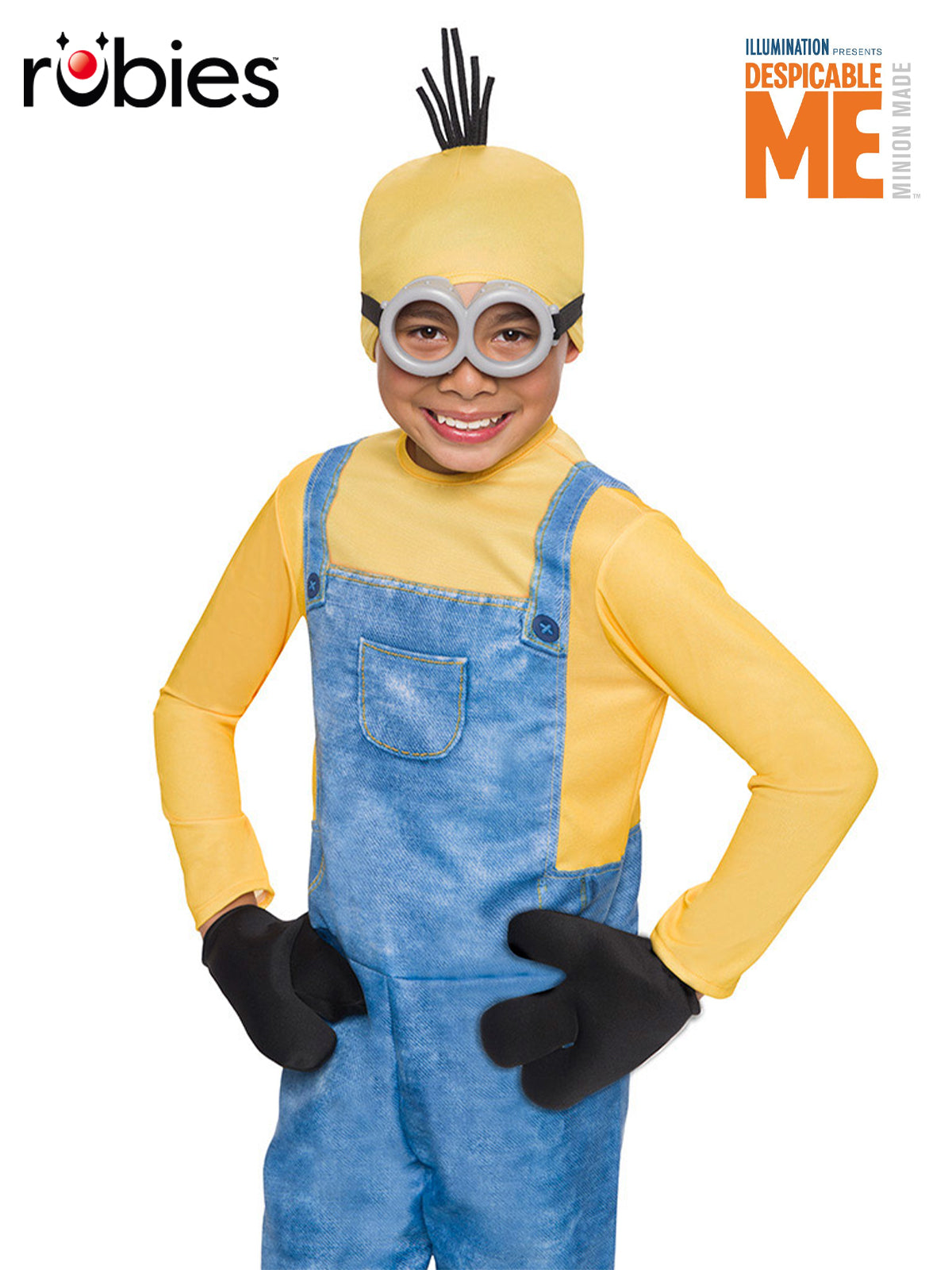 Despicable Me Minions Grey Plastic Goggles with Elastic Strap
