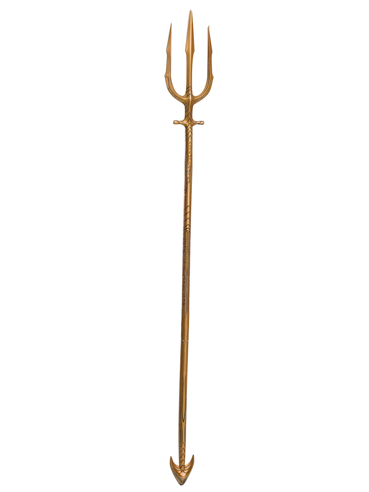Aquaman Trident DC Comics Costume Accessory Plastic Three Prong Gold Colour