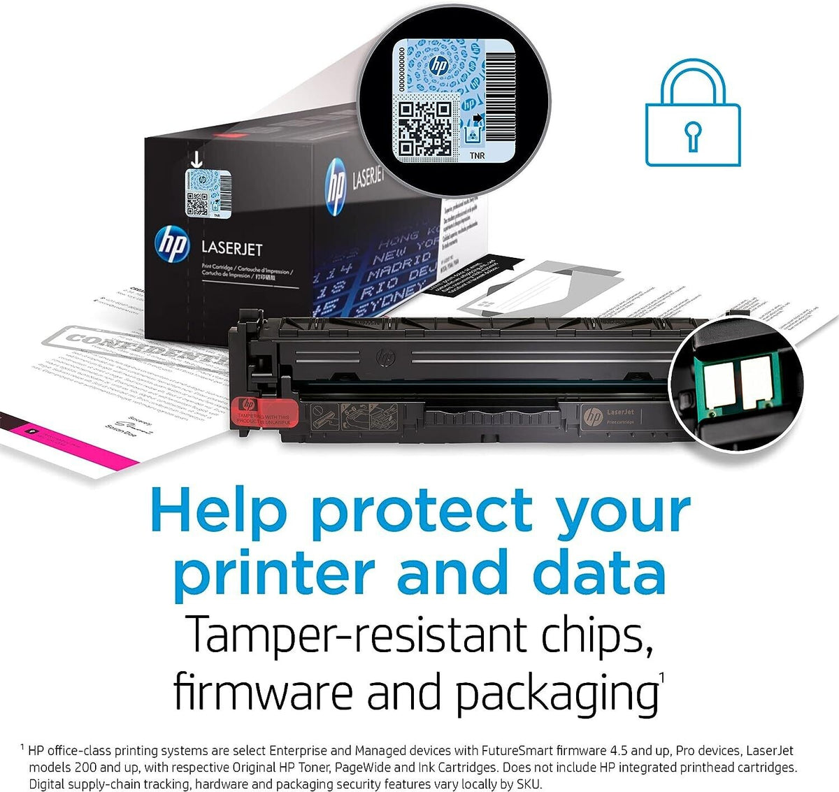 HP Original JetIntelligence Black Toner Cartridge Compatible with HP Color LaserJet Pro M283 M255 M282 M182 PrintersHP Original JetIntelligence Black Toner Cartridge Compatible with HP Color LaserJet Pro M283 M255 M282 M182 Printers