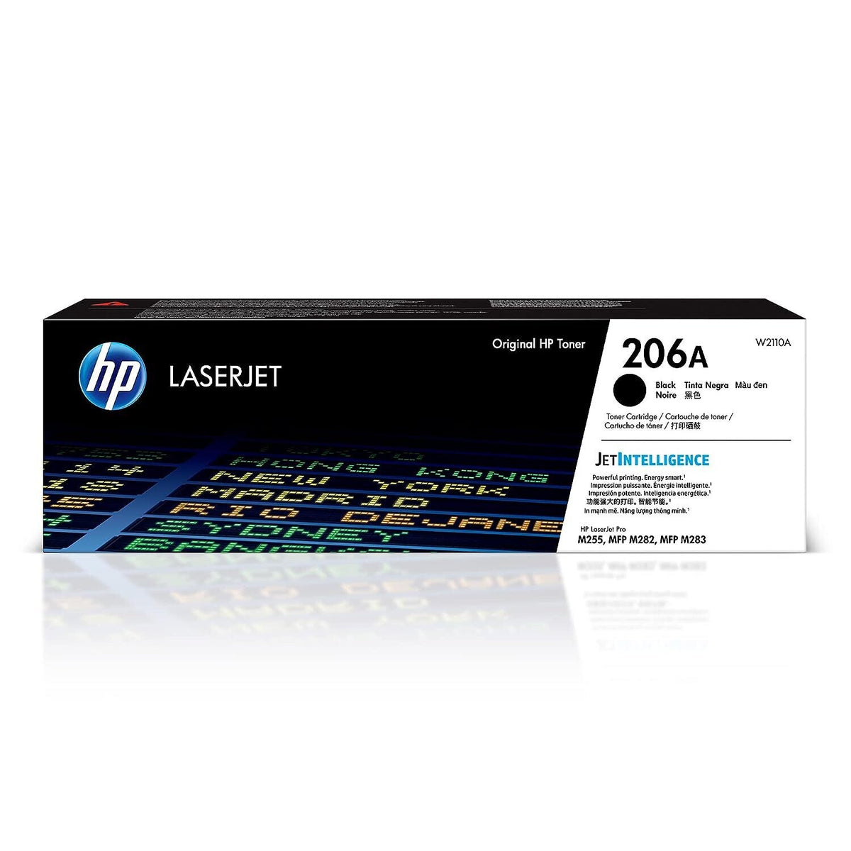HP Original JetIntelligence Black Toner Cartridge Compatible with HP Color LaserJet Pro M283 M255 M282 M182 PrintersHP Original JetIntelligence Black Toner Cartridge Compatible with HP Color LaserJet Pro M283 M255 M282 M182 Printers
