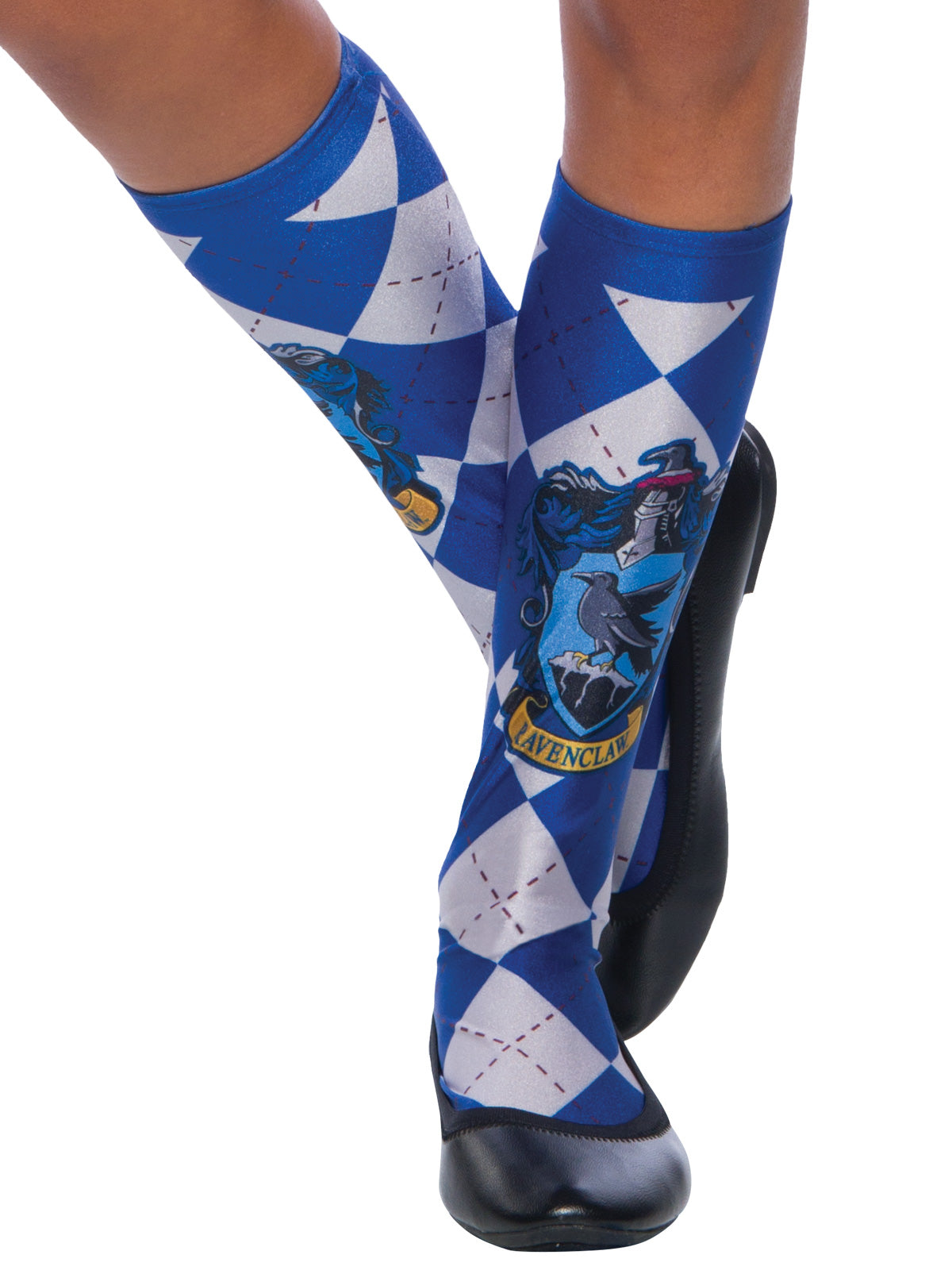 Ravenclaw Socks Harry Potter Knee High House Crest Unisex OSFM - Blue