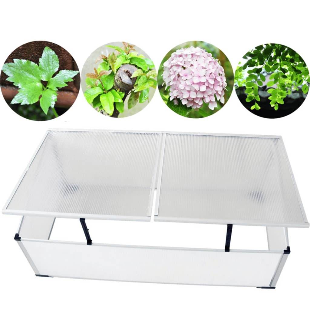 Cold Frame 2 Lids 110x41x55 cm