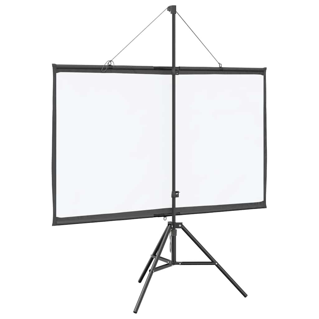 Projection Screen with Tripod Stand 50 Inch 16:9 Matte Portable Home White
