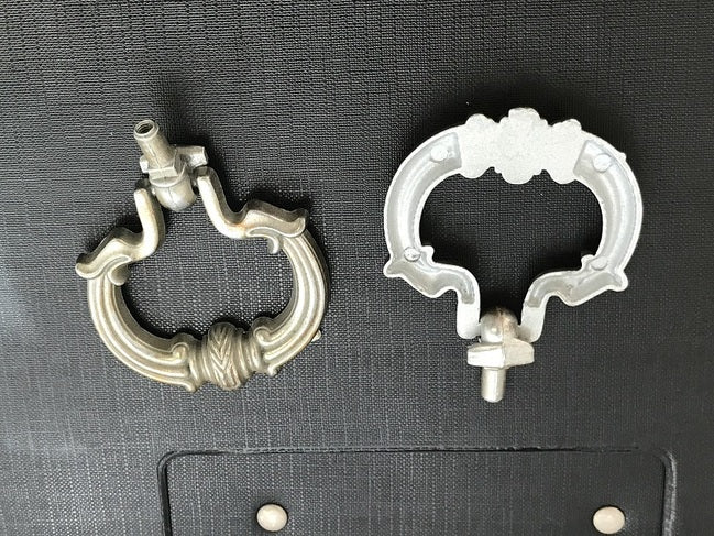 Antique Champagne  set of 2 Drawer Pull Handles